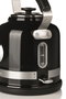 Ariete 2854/02 Bouilloire électrique Modèle Moderna - 1.7 L - Noir - Acier inoxidable - Base 360° - Filtre lavable