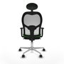 Piqueras y Crespo Chaise de Bureau Jorquera 1D086N1 Vert