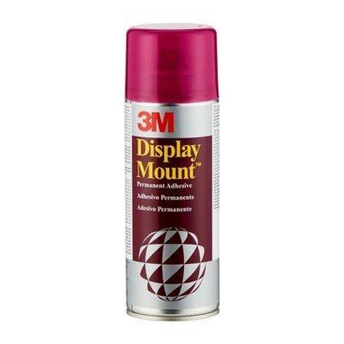 3M Adhésif en aérosol Display Mount Permanent 400 ml (Lot de 12 unités) 3M Adhésif en aérosol Display Mount Permanent 400 ml (Lot de 12 unités)