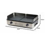 Domo Grill de table barbecue Genius DO9259G - 2 zones de cuisson - 2400 W