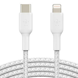Belkin Câble Lightning vers USB-C Boost Charge 2 m Blanc Tressé