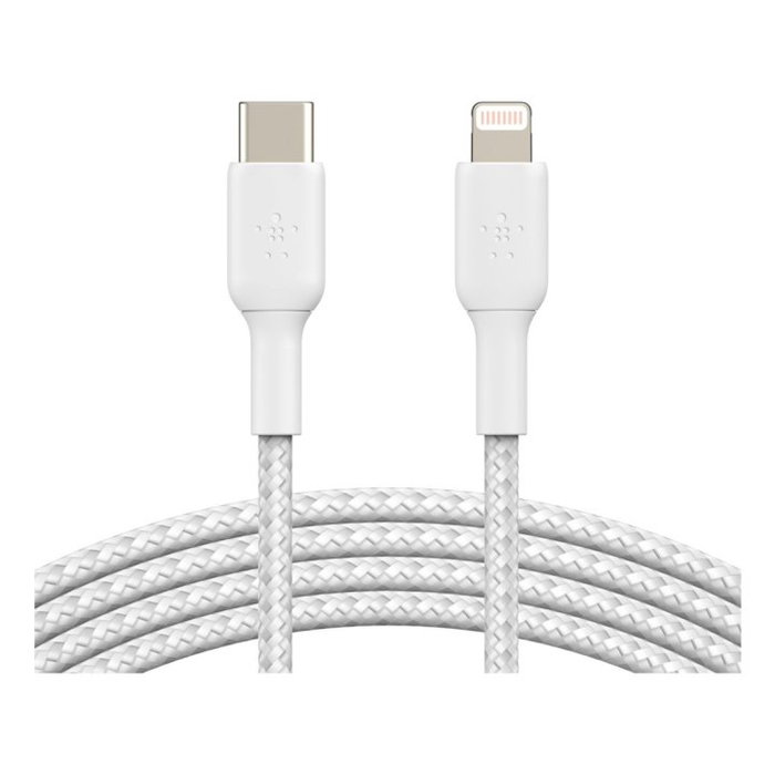Belkin CAA004BT2MWH Câble Lightning vers USB-C Boost Charge 2 m Blanc MFi