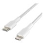 Belkin CAA004BT2MWH Câble Lightning vers USB-C Boost Charge 2 m Blanc MFi