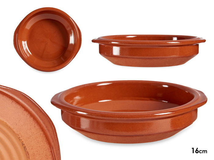 La Dehesa Cazuela Rond en Barro Refractario Diamètre 16 cm Couleur Miel (Set de 27) La Dehesa Cazuela Rond en Barro Refractario Diamètre 16 cm Couleur Miel (Set de 27)