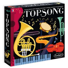 Sentosphere Topsong - Jeu d'éveil sensoriel pour reconnaître les grands airs de musique classique et 46 instruments - À partir de 8 ans