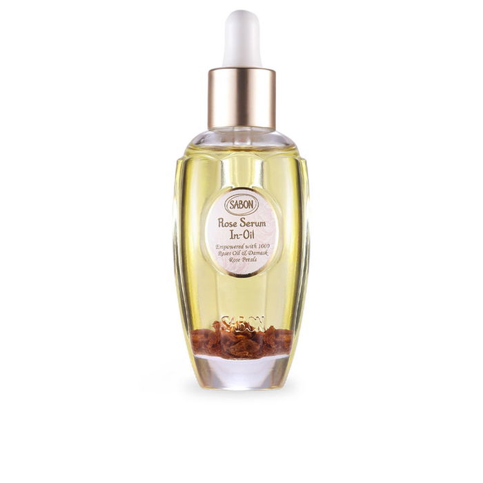 Sabon Sérum à la Rose Huile 50 ml - Soin Éclaircissant Naturel et Biologique avec Huiles Rares