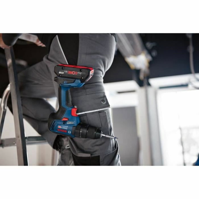 Bosch Professional GSB 18V-55 Perceuse-Visseuse à Percussion 55 Nm avec 2 Batteries 2.0Ah et Chargeur GAL 18V-40