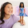 Mattel Barbie Fashionistas - Short et Haut à Fleurs - Cheveux noirs