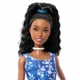 Mattel Barbie Fashionistas - Short et Haut à Fleurs - Cheveux noirs