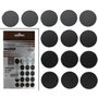 MAURER Cache-vis adhésifs noir (blister 20 unités)