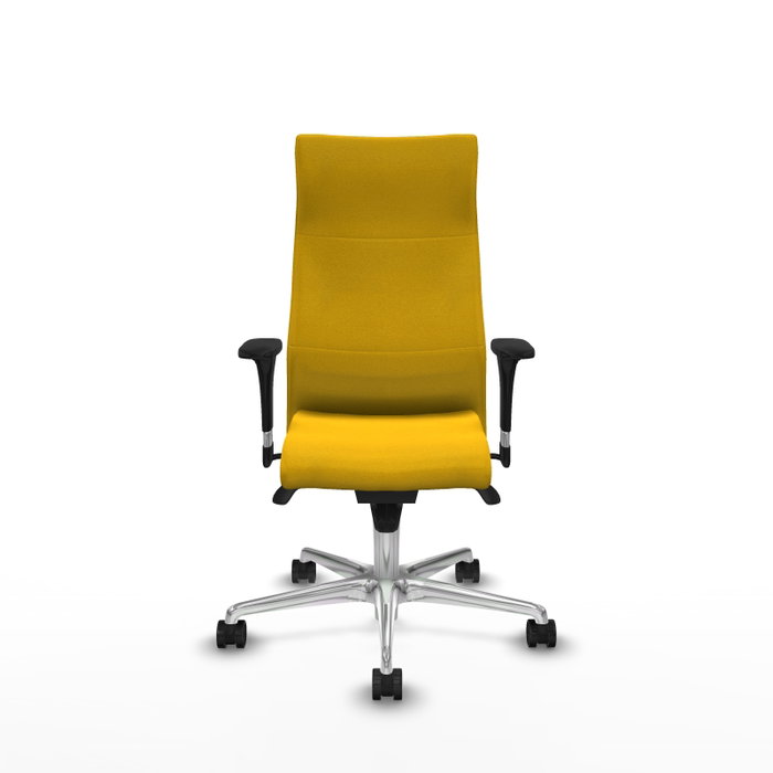 Piqueras Y Crespo Fauteuil Albacete Jaune avec Mécanisme Synchrone