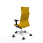 Piqueras Y Crespo Fauteuil Albacete Jaune avec Mécanisme Synchrone
