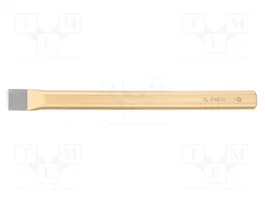 RENNSTEIG Burin plat 100mm, largeur de pointe 15mm, vernis