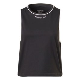 Maillot de Corps sans Manches pour Femme Reebok Rie Noir