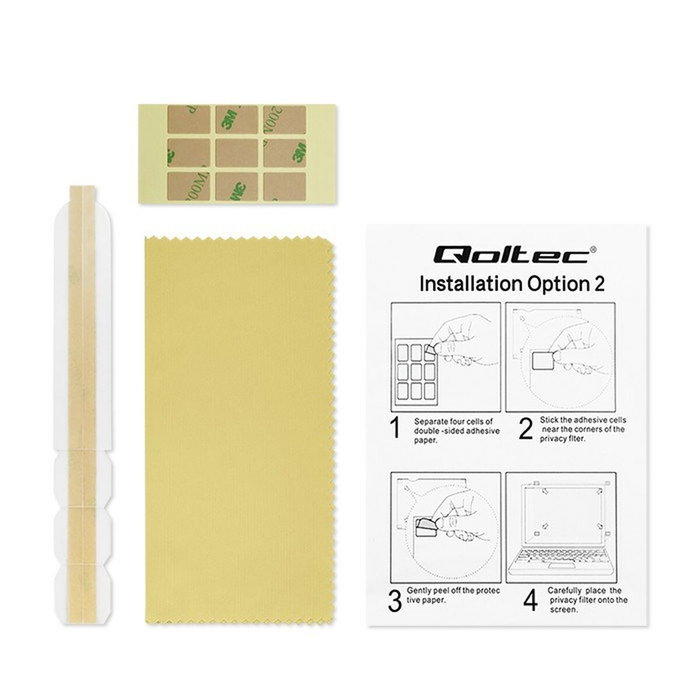 Qoltec Filtre de Confidentialité pour Moniteur 51056 22 pouces