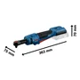 Bosch Professional GRC 18V-60 Clé à cliquet sans fil