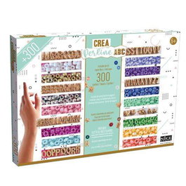 Nice Set Perlas Precious Gold - Kit de perles pour créer ses propres bracelets - Âge recommandé 6 ans - 33x24x3 cm