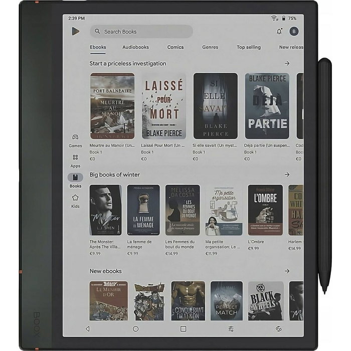 Onyx Boox Note Air 4 C Noir Gris 64 GB 10,3 inch Onyx Boox Note Air 4 C Noir Gris 64 GB 10,3 inch