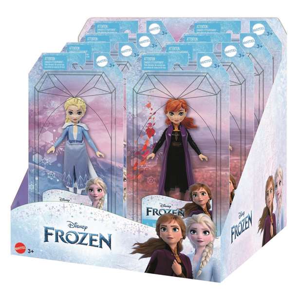 Mattel Frozen Mini Disney Poupée articulée 12 cm - Modèles assortis Mattel Frozen Mini Disney Poupée articulée 12 cm - Modèles assortis