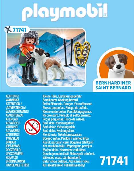 Playmobil My Life Figurine Senderista avec Saint-Bernard Figurine pour enfants Collectible 3+ ans Playmobil My Life Figurine Senderista avec Saint-Bernard Figurine pour enfants Collectible 3+ ans