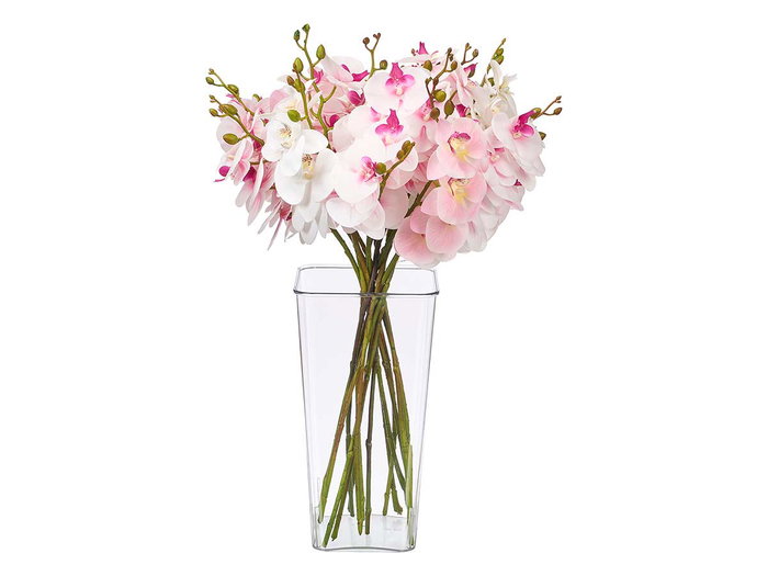GIFTDECOR Vase Carré en Acrylique Transparent GIFTDECOR Vase Carré en Acrylique Transparent