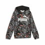 Sweat à capuche enfant Puma Ess+ Futureverse Aop Noir