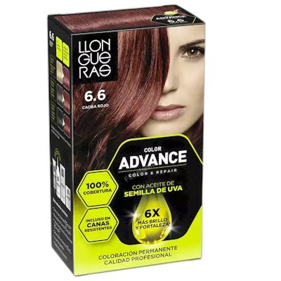 Llongueras COLOR ADVANCE 6,6-caoba rojo intenso