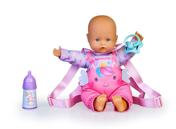 Nenuco Poupée Bébé ¿Damos un Paseo? 35 cm avec accessoires de portage Nenuco Poupée Bébé ¿Damos un Paseo? 35 cm avec accessoires de portage