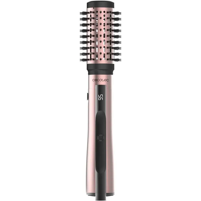 Cecotec Brosse soufflante CeramicCare 3in1 AirBrush 1200 W revêtement céramique ionique 3 brosses interchangeables