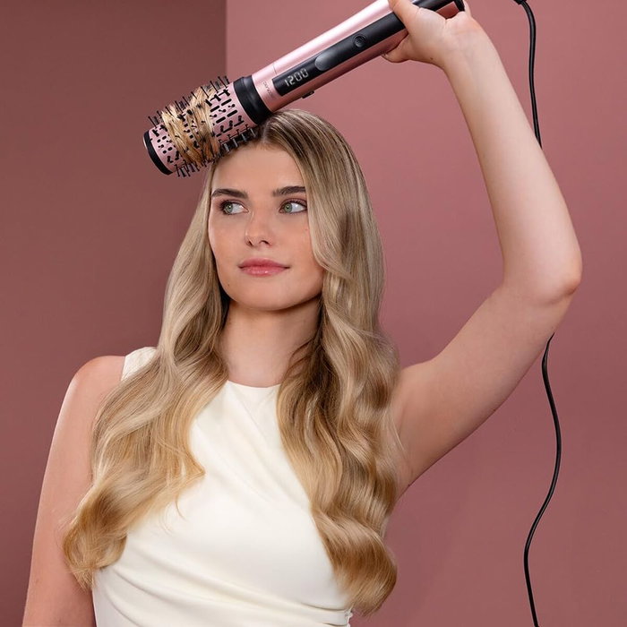 Cecotec Brosse Séchante, Coiffeuse & Boucleur 3en1 AirGlam 14en1 Flex 1200W ionique céramique