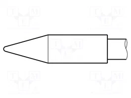 JBC TOOLS Pointe conique 1,7mm Heavy Duty