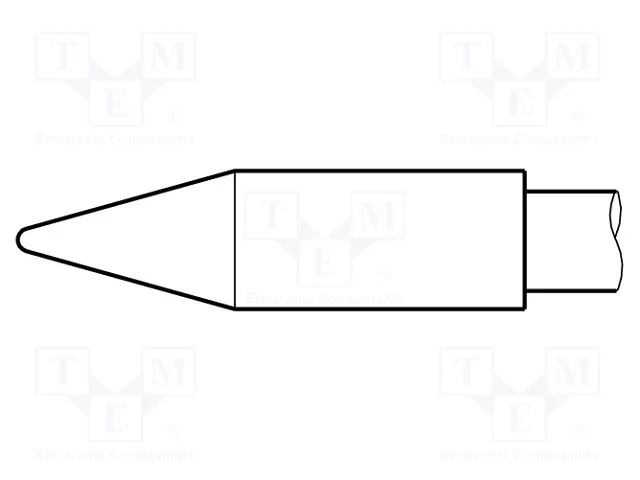 JBC TOOLS Pointe conique 1,7mm Heavy Duty JBC TOOLS Pointe conique 1,7mm Heavy Duty