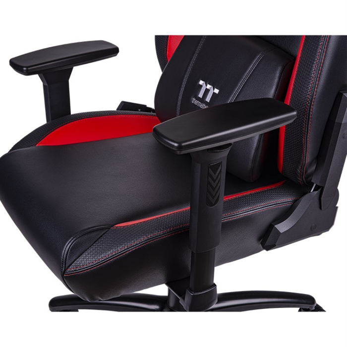 Thermaltake Silla Gaming V Comfort Noir et Rouge - Dossier Inclinable 135°