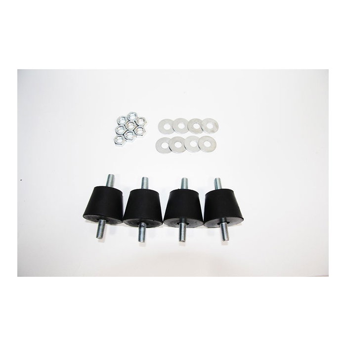 Verhal Antivibrateur AG45, amortisseur pour appareils de climatisation, sac de 4 pcs Verhal Antivibrateur AG45, amortisseur pour appareils de climatisation, sac de 4 pcs
