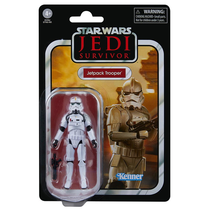 Hasbro Star Wars - Figurine Collection Vintage Jetpack Trooper, Figurine Collectible Détaillée Environ 15 cm avec Jetpack Amovible