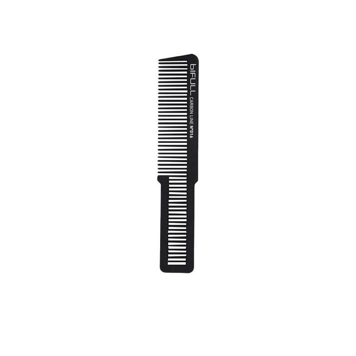 Bifull - Peine n°16 avec manche en fibre de carbone, 20,5 cm, anti-statique et résistant à la chaleur pour coiffage professionnel Bifull - Peine n°16 avec manche en fibre de carbone, 20,5 cm, anti-statique et résistant à la chaleur pour coiffage professionnel