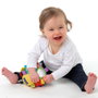 Playgro Pelote Loopy Loops 0180271 – Jouet sensoriel avec boucles, sons et textures – Dès 3 mois