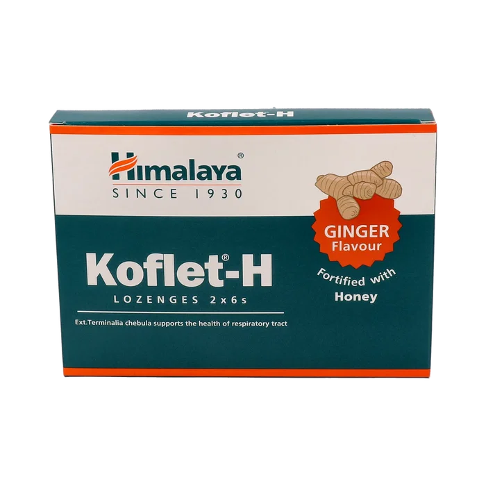 HIMALAYA Pastilles KOFLET gorge gingembre 12 comp. HIMALAYA Pastilles KOFLET gorge gingembre 12 comp.