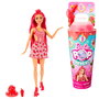 Barbie - Pop! Reveal Série Frutas Sandía HNW43 - Poupée avec surprises et tenues élégantes à colorer - Dès 3 ans
