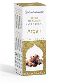 ESENTIAL AROMS Huile de Massage Corporel Argan 100 ml