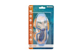 Bestway 21179 Masque de Plongée Junior avec Correa en Silicone Couleur Assortie Antivaho +7 Ans Piscine et Plage