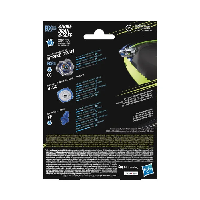 Beyblade X Starter Pack Strike Dran 4-50FF BX Infinity