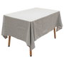 Home Deco Factory Nappe Rectangulaire Imprimé Feuilles 140x240 cm