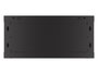 Lanberg Armoire rack mural 19 pouces 4U 600x450 mm porte perforée noir