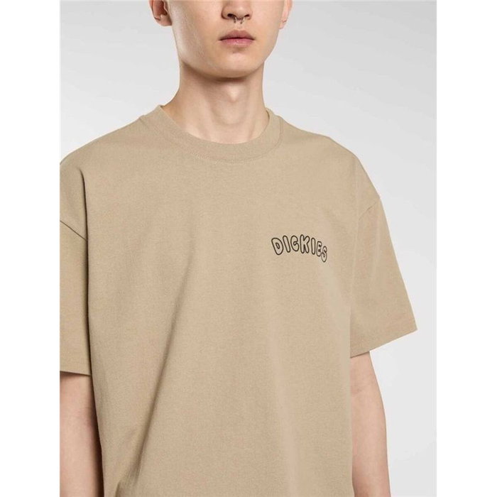 T-shirt à manches courtes homme Dickies Decartuville Ss Beige