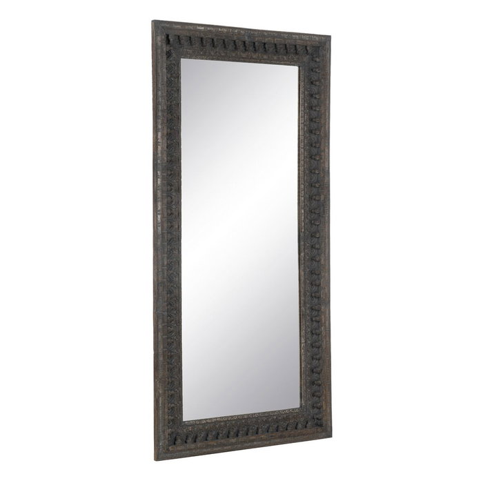BigBuy Home Miroir mural Brun foncé Vertical 84 x 4,5 x 169 cm BigBuy Home Miroir mural Brun foncé Vertical 84 x 4,5 x 169 cm