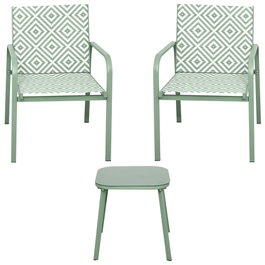 Home Deco Factory Salon de jardin Mexique vert