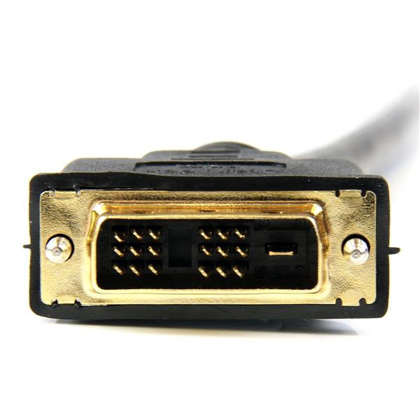StarTech.com Câble HDMI vers DVI-D 1 m - DVI-D Mâle vers HDMI Mâle - Noir StarTech.com Câble HDMI vers DVI-D 1 m - DVI-D Mâle vers HDMI Mâle - Noir
