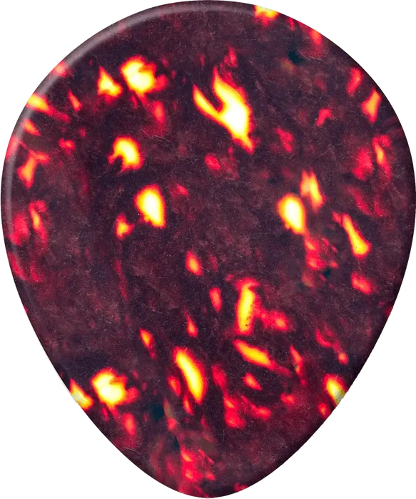 Dunlop Pack 12 Púas Genuine Celluloid Teardrop Shell - Thin