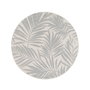 BigBuy Home Tapis Blanc Gris 90 x 90 x 0,5 cm